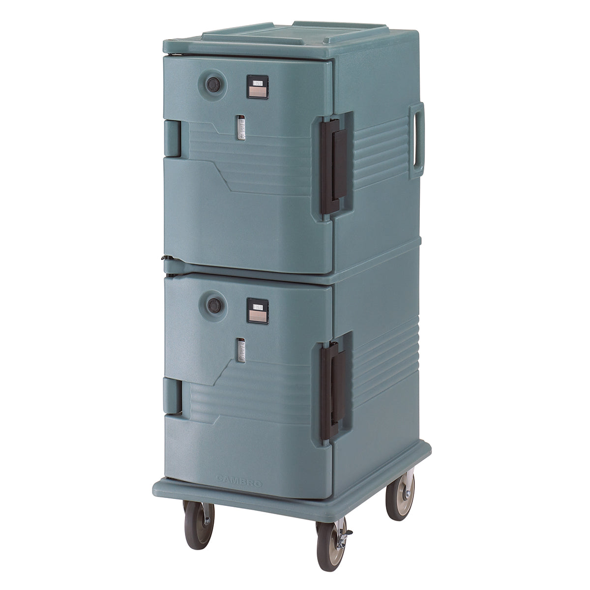 Cambro UPC Electric Heated Front Loader 800 Series (2-Door Slate Blue, 220V) by Cambro Commercial catering equipment