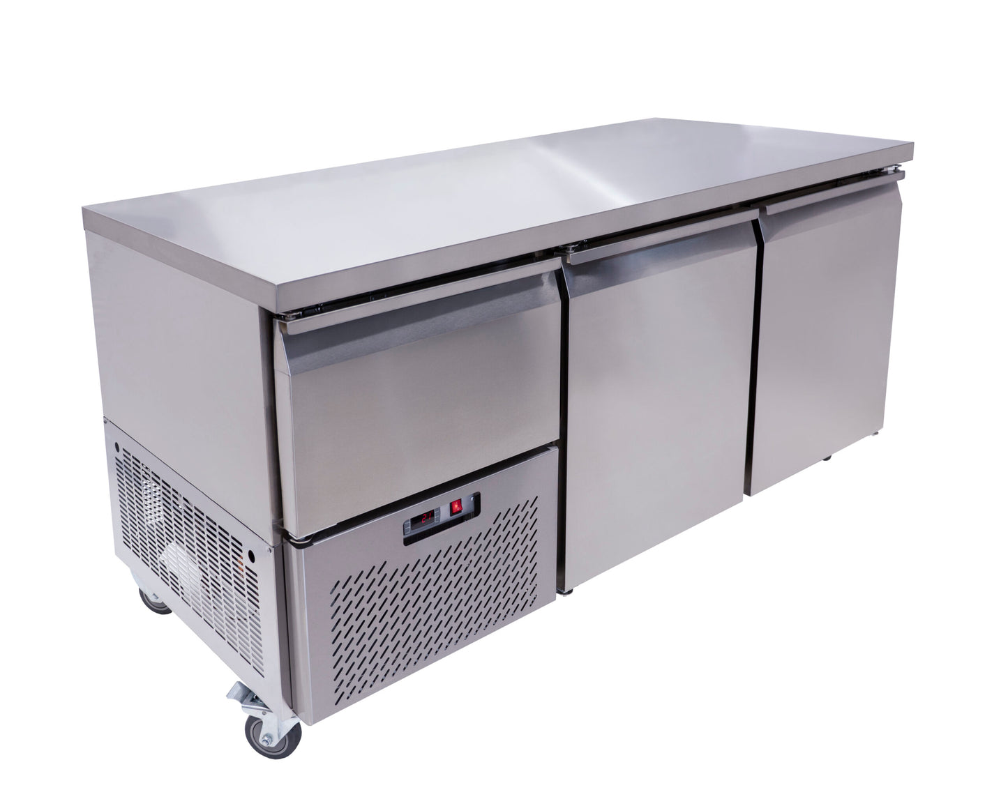 Salvadore Underbar Fridge Solid Door 2 and Half Door by Salvadore Commercial catering equipment