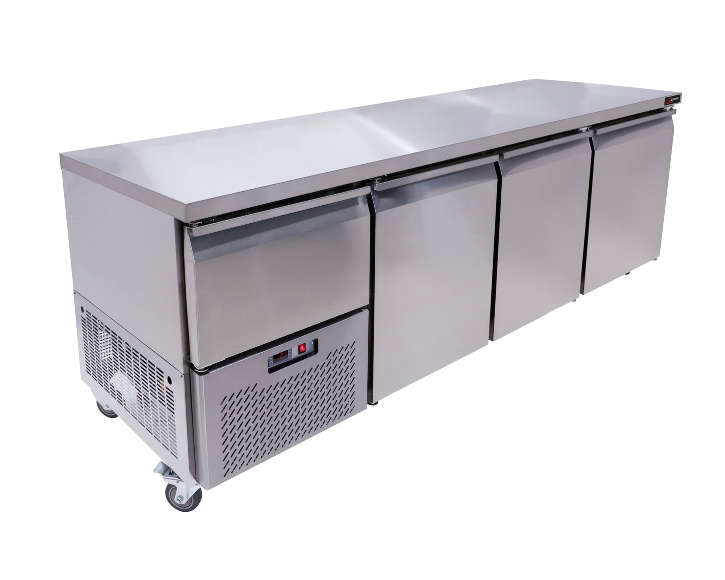 Salvadore Underbar Fridge Solid Door 3 and Half Door by Salvadore Commercial catering equipment
