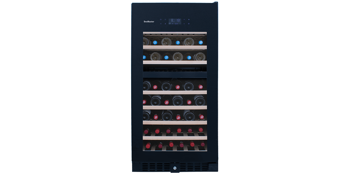 SnoMaster - 78 Bottle Pro Series Dual Zone Wine Cooler (VT-94PRO)
