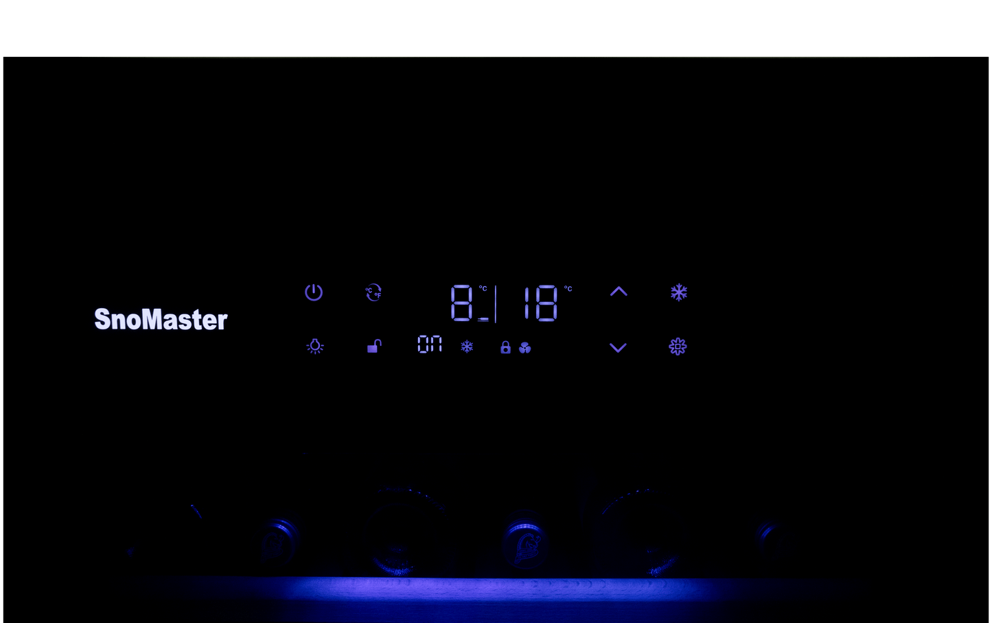 SnoMaster - 78 Bottle Pro Series Dual Zone Wine Cooler (VT-94PRO)