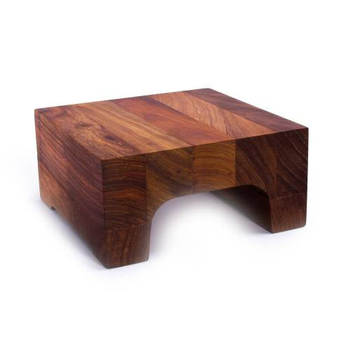 Infiniti Wood Bench Patisserie Riser 210 x 210 x 100mm by Infiniti Commercial catering equipment