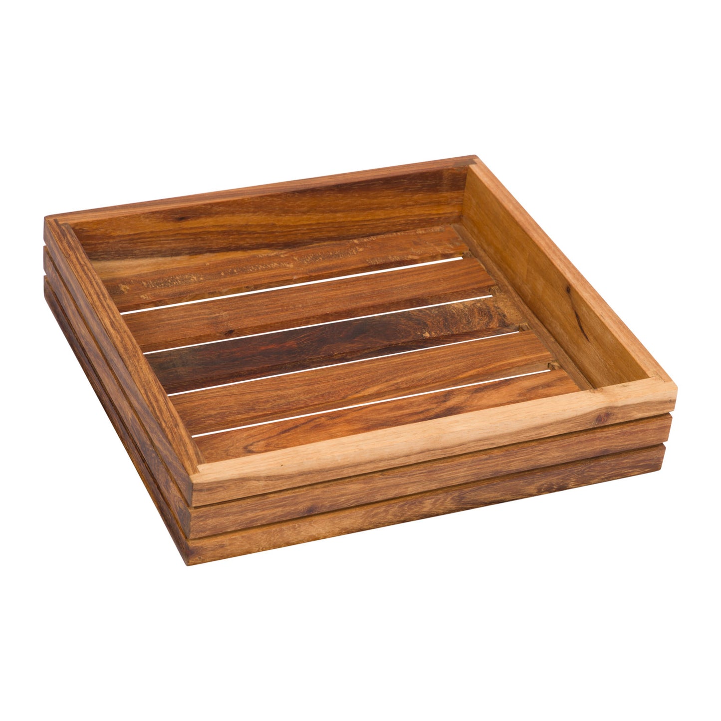 Infiniti Wood Display Basket 330 x 300 x 70mm by Infiniti Commercial catering equipment