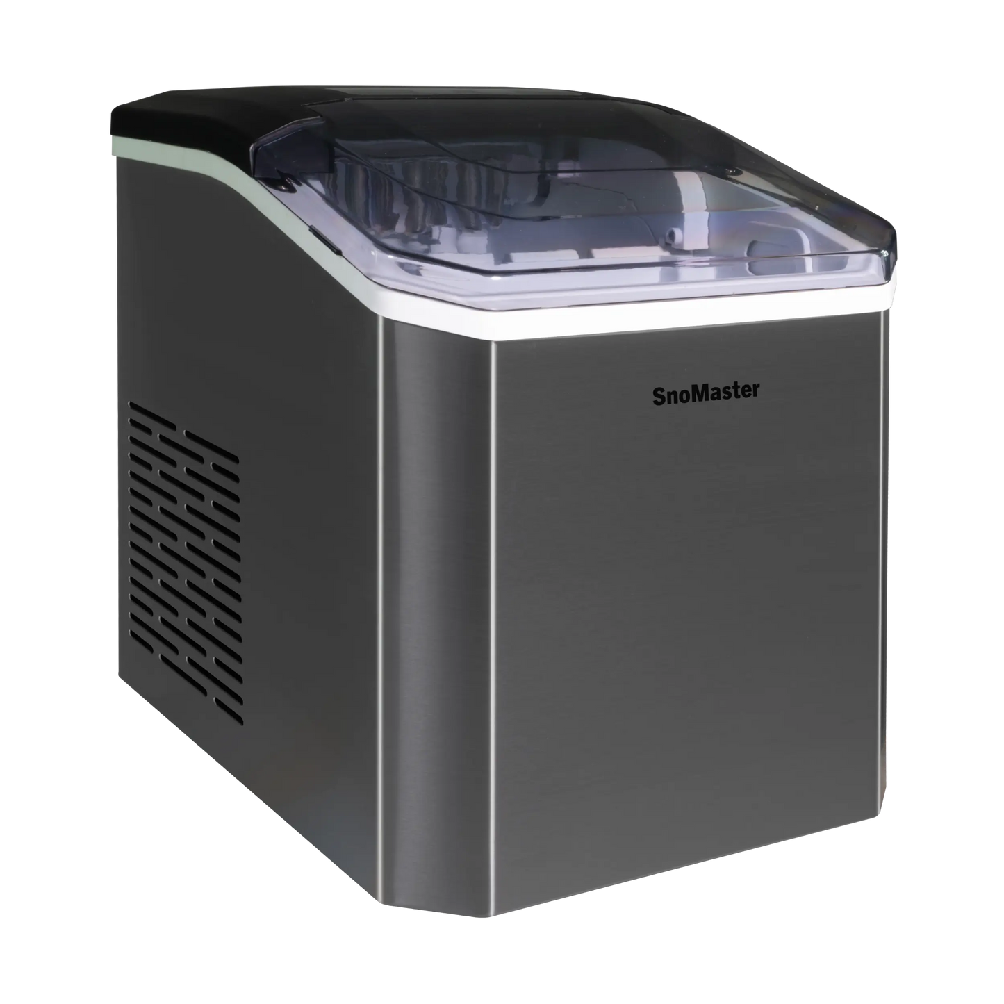 SnoMaster - 12Kg/24Hr Counter-Top Bullet Type Ice-Maker - Stainless Steel (ZBC-14B)