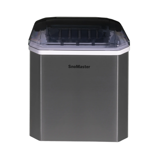 SnoMaster - 12Kg/24Hr Counter-Top Bullet Type Ice-Maker - Stainless Steel (ZBC-14B)