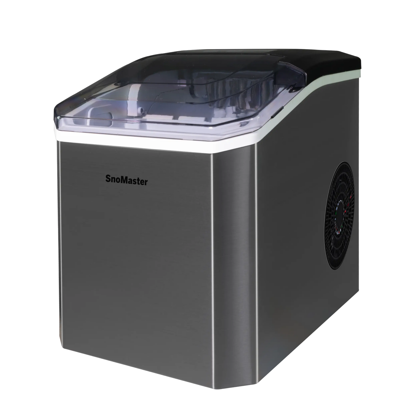 SnoMaster - 12Kg/24Hr Counter-Top Bullet Type Ice-Maker - Stainless Steel (ZBC-14B)