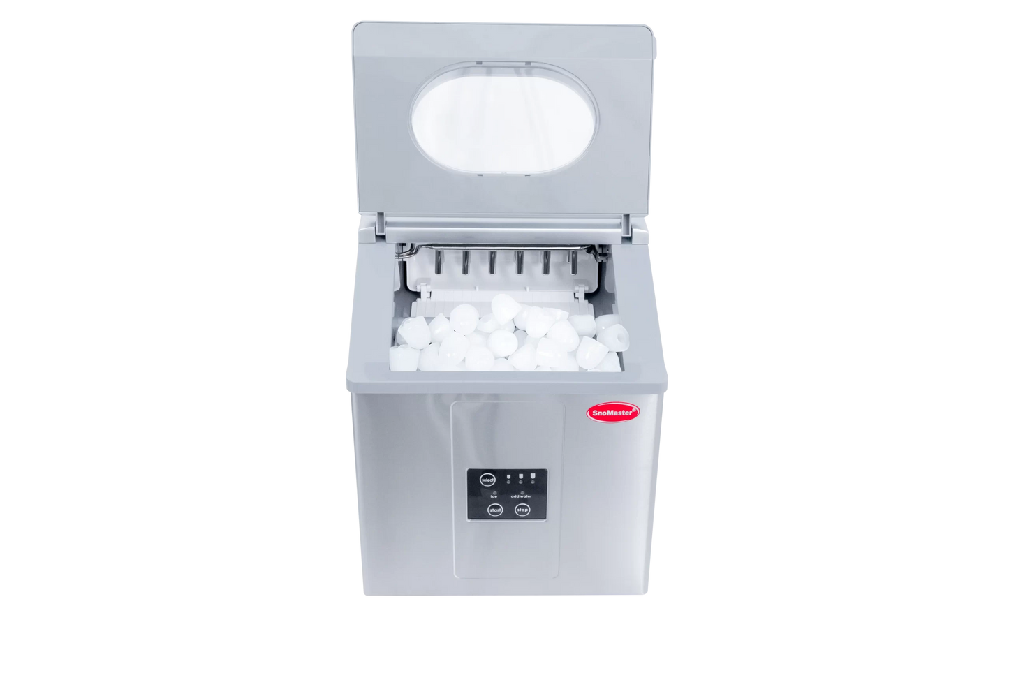 SnoMaster - 15Kg/24Hr Counter-Top Bullet Type Ice-Maker - Stainless Steel (ZBC-15)