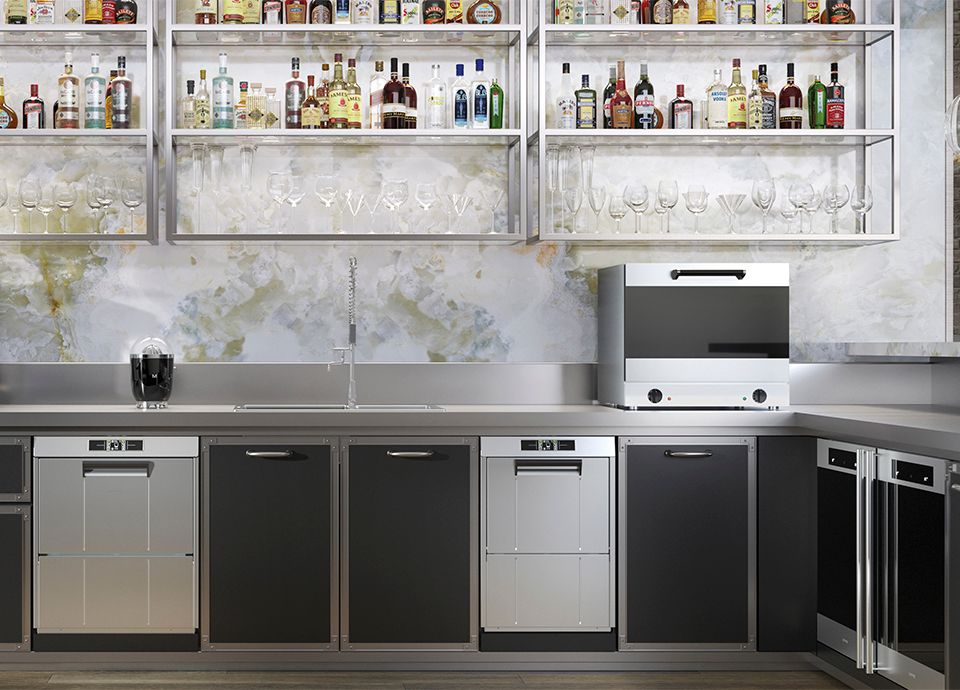 SMEG Professional ALFA43X 4-Tray Convection Oven