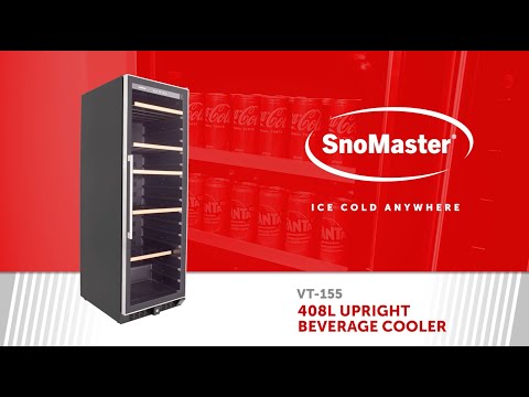 SnoMaster - 408L Upright Beverage Cooler (VT-155)