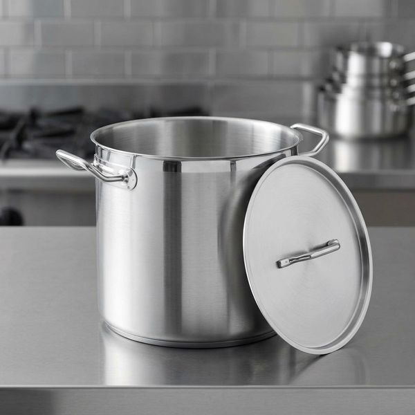 Global Casserole Pot - Stainless Steel - Value Range - 1.9 Litre