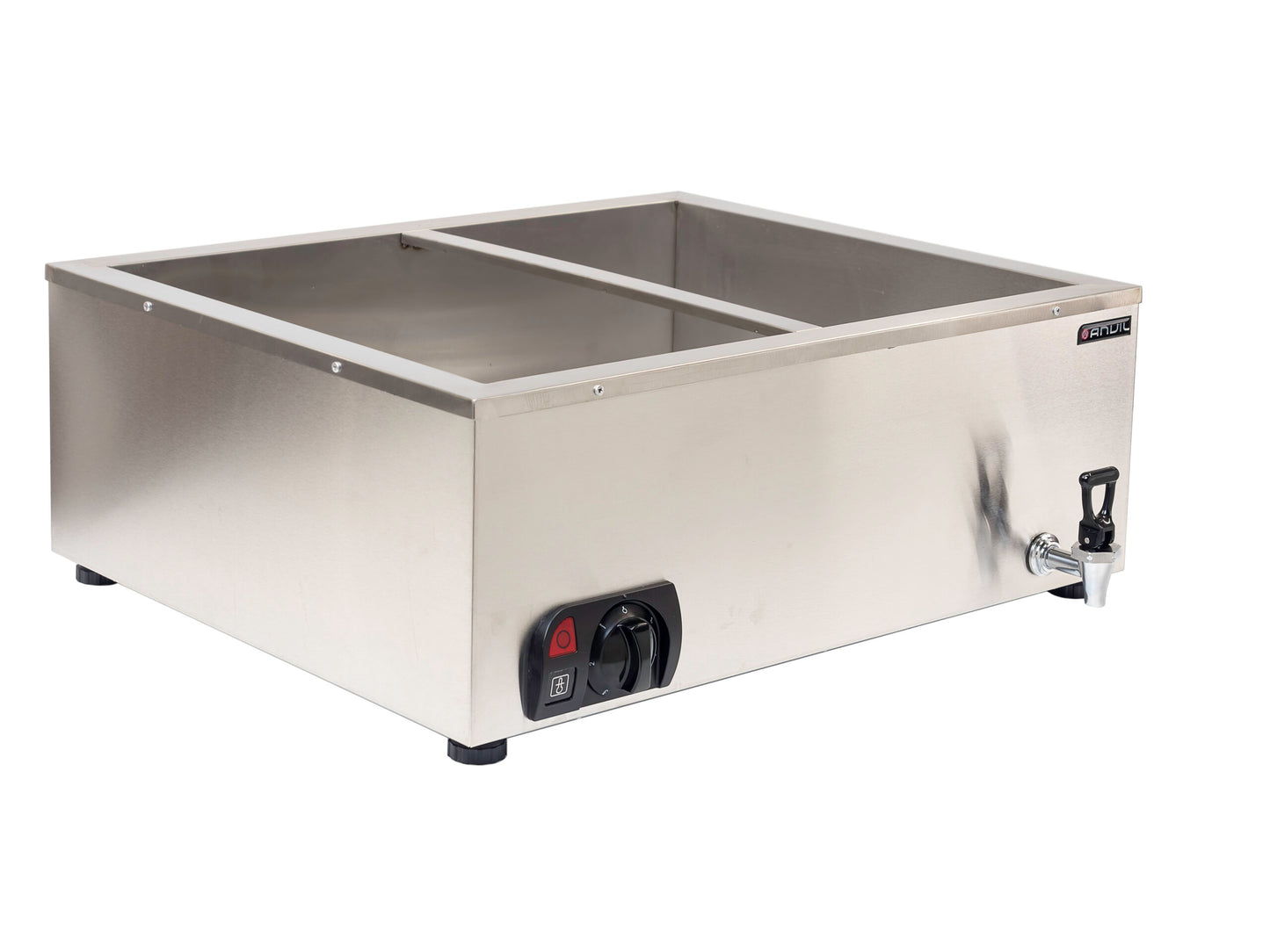 Anvil Bain Marie Table Top 2 Division by Anvil Commercial catering equipment