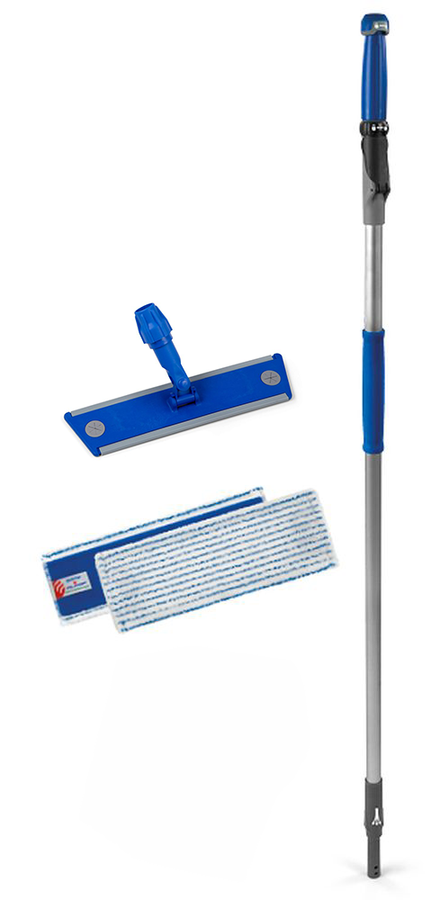 Filmop Drop Spray Mop Kit with 2 Skill Fur Sleeves – Kitchen Trade