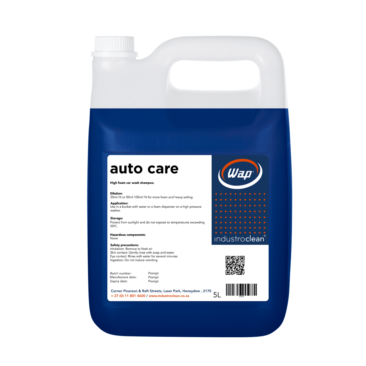 Wap Auto Care Car Shampoo 5L