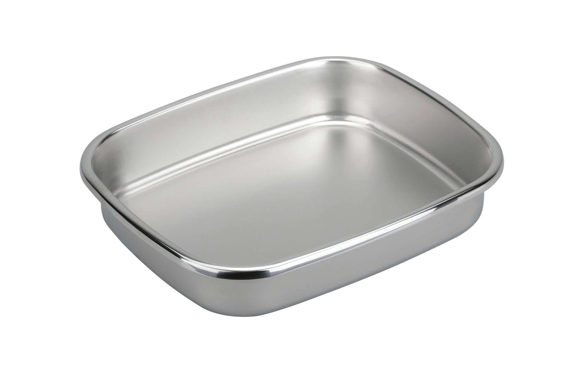 Tiger Insert Ceramic Coated Square Pan 2/3 L340 x W66 x H65mm 4.5Lt by Tiger  Commercial catering equipment