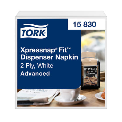 Tork Xpressnap Fit® White Dispenser Napkin Refill – 4,320 Pack | N14