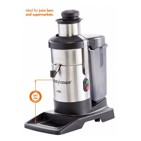 Robot Coupe J100 Ultra Commercial Juice Extractor 160L/Hr 1kW