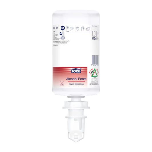Tork Hand Sanitizing Alcohol Foam 950ml – 6 Pack | S4