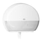 Tork Mini Jumbo Toilet Roll Dispenser – White | T2