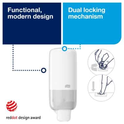 Tork Foam Soap Dispenser White feature - SKU 561500