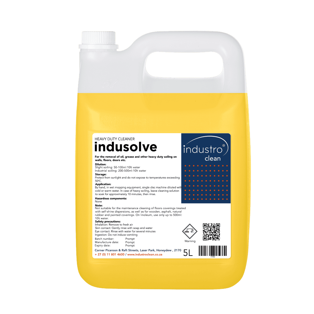 Industroclean Indusolve Heavy-Duty Cleaner 5L