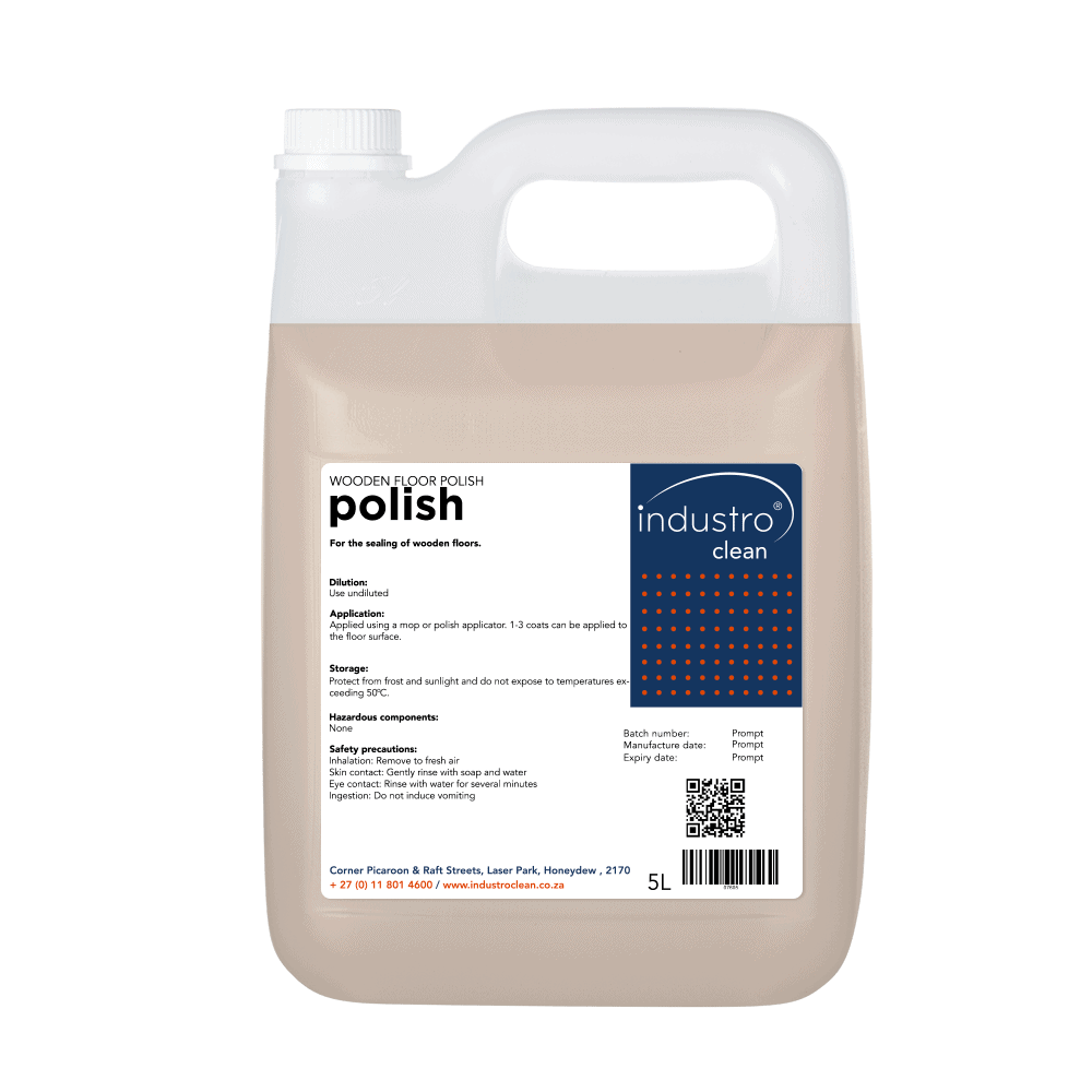 Industroclean Wood Floor Polish 5L