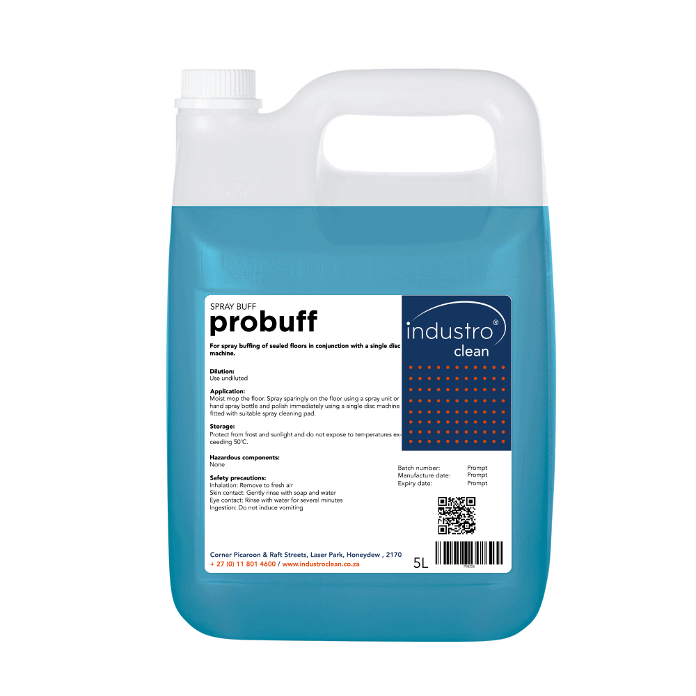 File Requisition Register Industroclean Probuff Floor Spray Buff 5L โ Kitchen Trade