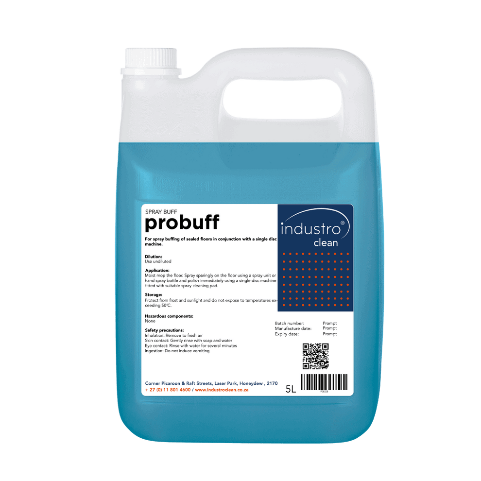 File Requisition Register Industroclean Probuff Floor Spray Buff 5L โ Kitchen Trade
