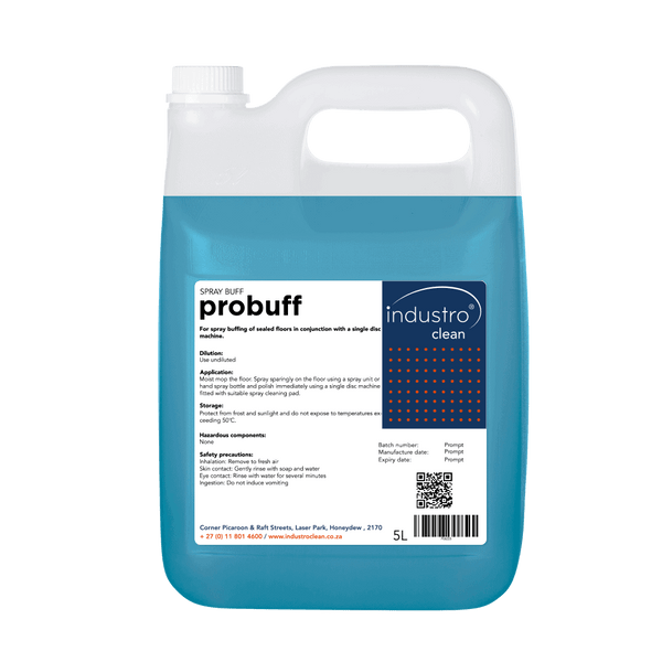 Industroclean Probuff Floor Spray Buff 5L – Kitchen Trade