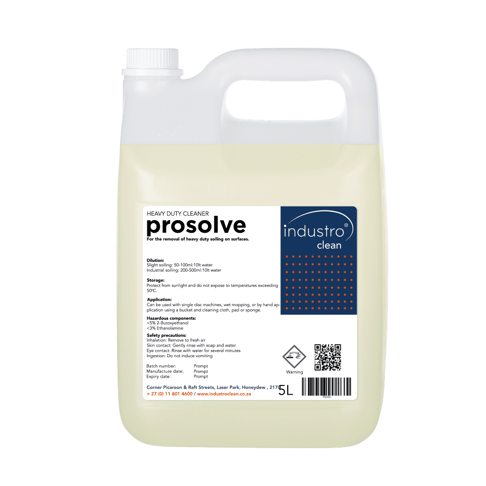 Industroclean Prosolve Heavy-Duty Cleaner 5L
