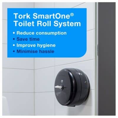 Tork SmartOne black dispenser lifestyle - SKU 680008