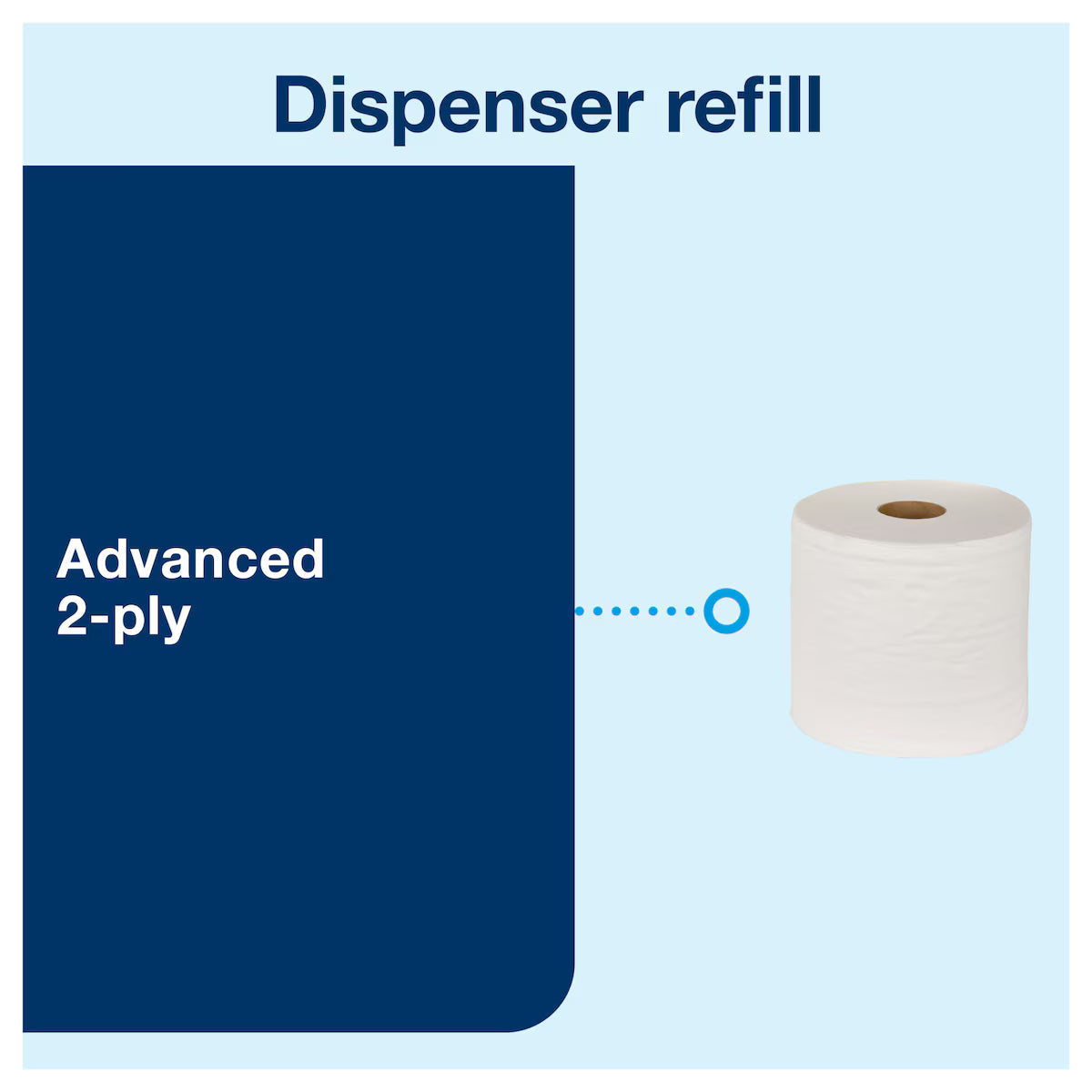Tork SmartOne® Mini Toilet Roll Dispenser – Black | T9