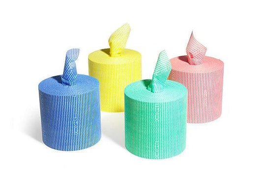 Chicopee J-Cloth Plus Centrefeed Roll – 300 Wipes - Blue