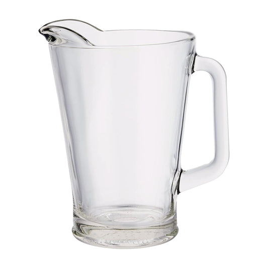 Aqua AQU1018 Large Clear Glass Pitcher 1.8L (Pack of 6)