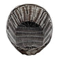 Global Bread Basket Woven Plastic Dark Brown Oblong 230 x 100 x 45mm by Global  Commercial catering equipment