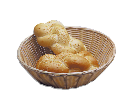 Global Bread Basket Woven Plastic Round 220 x 200mm by Global  Commercial catering equipment