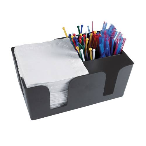 BAR CADDY CONDIMENT HOLDER (BLACK)