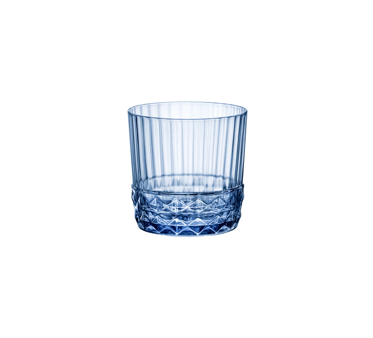 Bormioli Rocco America '20s Sapphire Blue Rocks Glass 300ml – BR1.22156