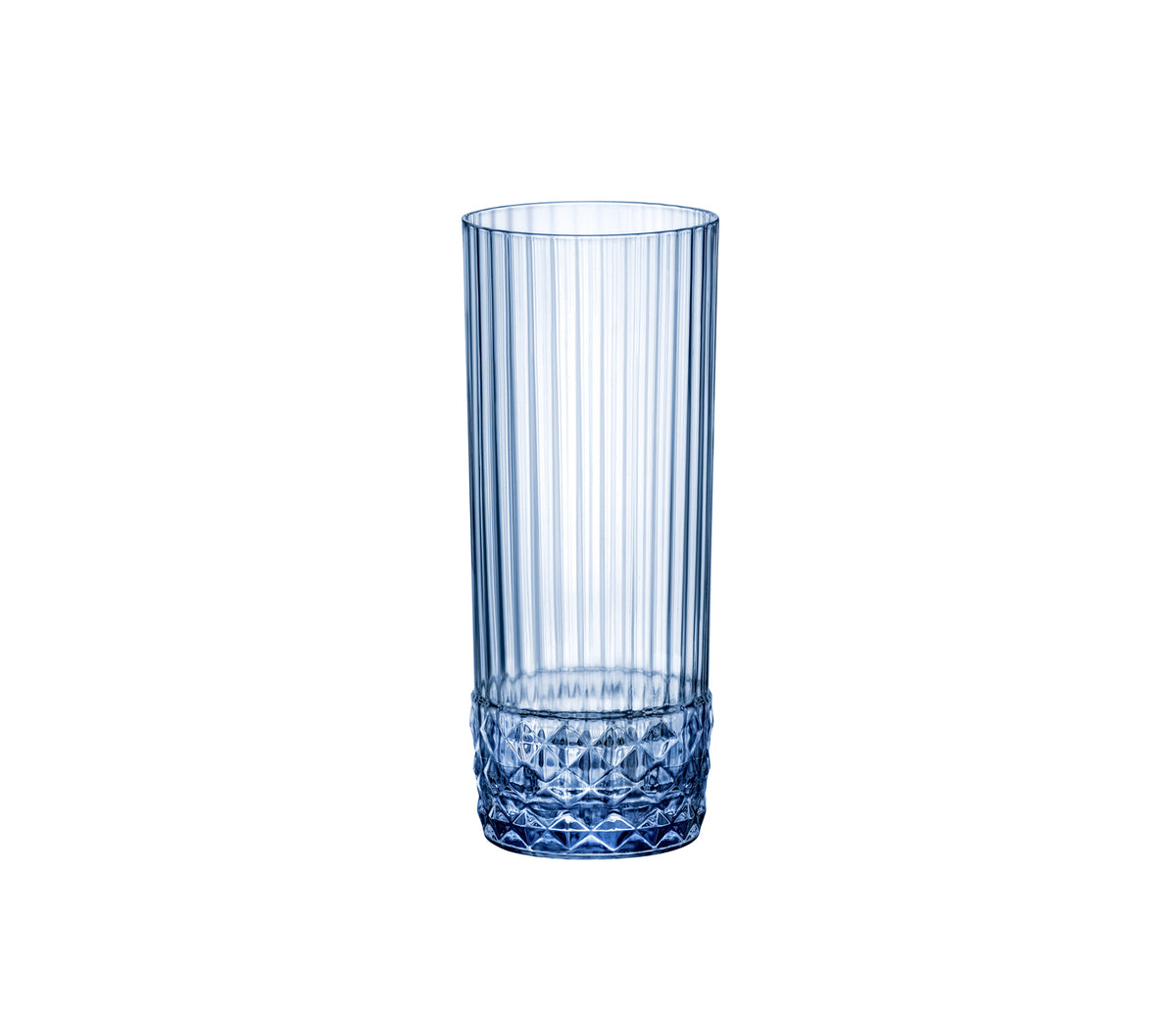 Bormioli Rocco America '20s Sapphire Blue Long Drink Glass 400ml – BR1.22158