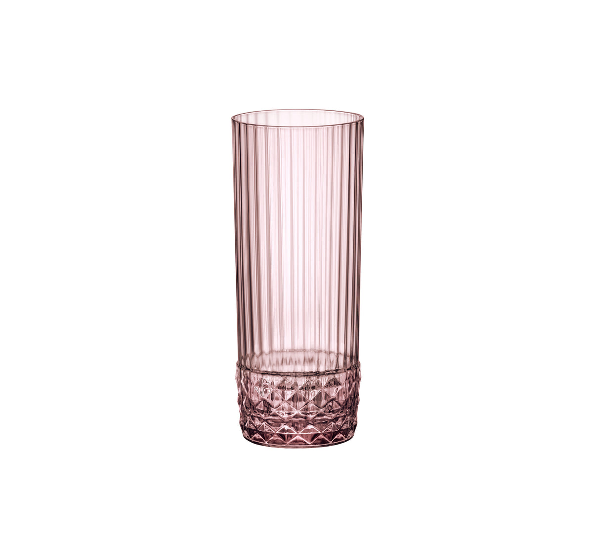 Bormioli Rocco America '20s Lilac Rose Long Drink Glass 400ml – BR1.22159