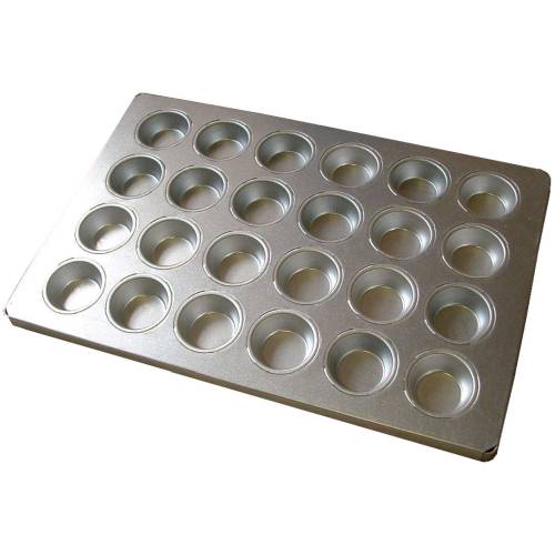 Cater Ace Muffin Tray Alusteel (Regular, 24 Cup, 600 x 400mm) by Cater Ace  Commercial catering equipment
