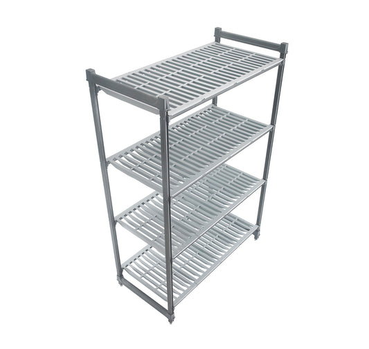 Basics 4-Tier Vented Shelf Large