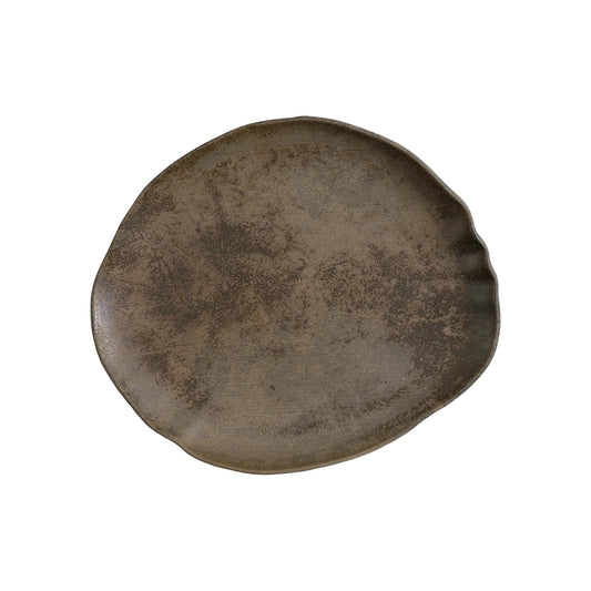 Bonna Tone Bazalith 24cm Organic Oval Plate – Pack of 6