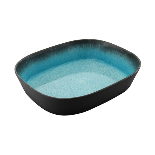 Capsule Bowl - Rectangular - Blue - 325 x 265 x 65mm