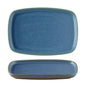 Emerge Oslo Blue Rectangular Plate 22cm x 15cm (Pack of 6)