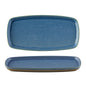 Emerge Oslo Blue Rectangular Plate 25.1cm x 10cm (Pack of 6)