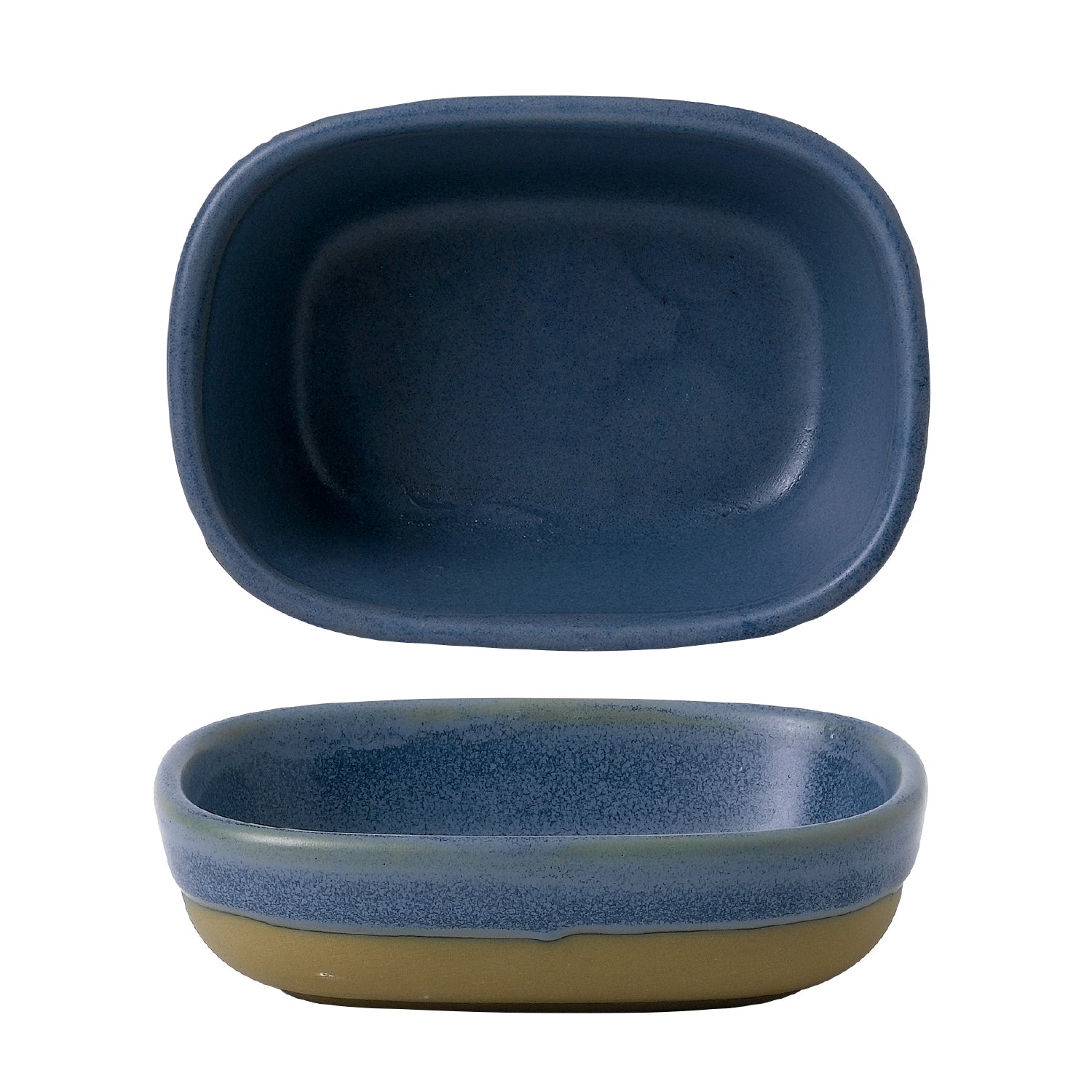 Churchill Emerge Oslo Blue Shallow Tray 12cm x 9cm x 3.3cm (Pack of 6) by Churchill  Trays for commercial kitchens