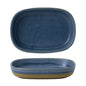 Churchill Emerge Oslo Blue Shallow Tray 17.3cm x 11.9cm x 3.3cm (Pack of 6) by Churchill  Trays for commercial kitchens