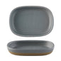 Churchill Seattle Grey Shallow Tray 17.3cm x 11.9cm x 3.3cm (Pack of 6) by Churchill  Trays for commercial kitchens