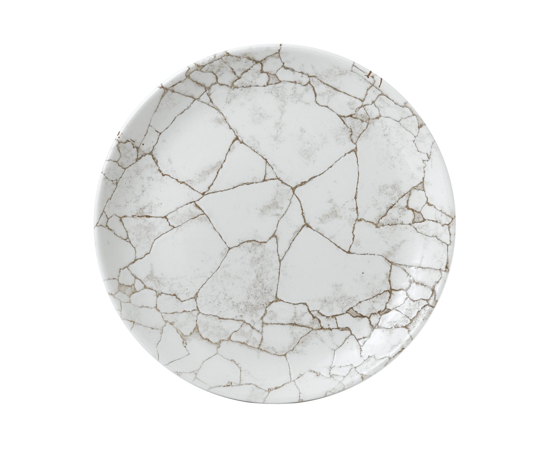 Churchill Kintsugi Agate Grey Coupe Plate 26cm (Pack of 12) by Churchill  Plates for commercial kitchens