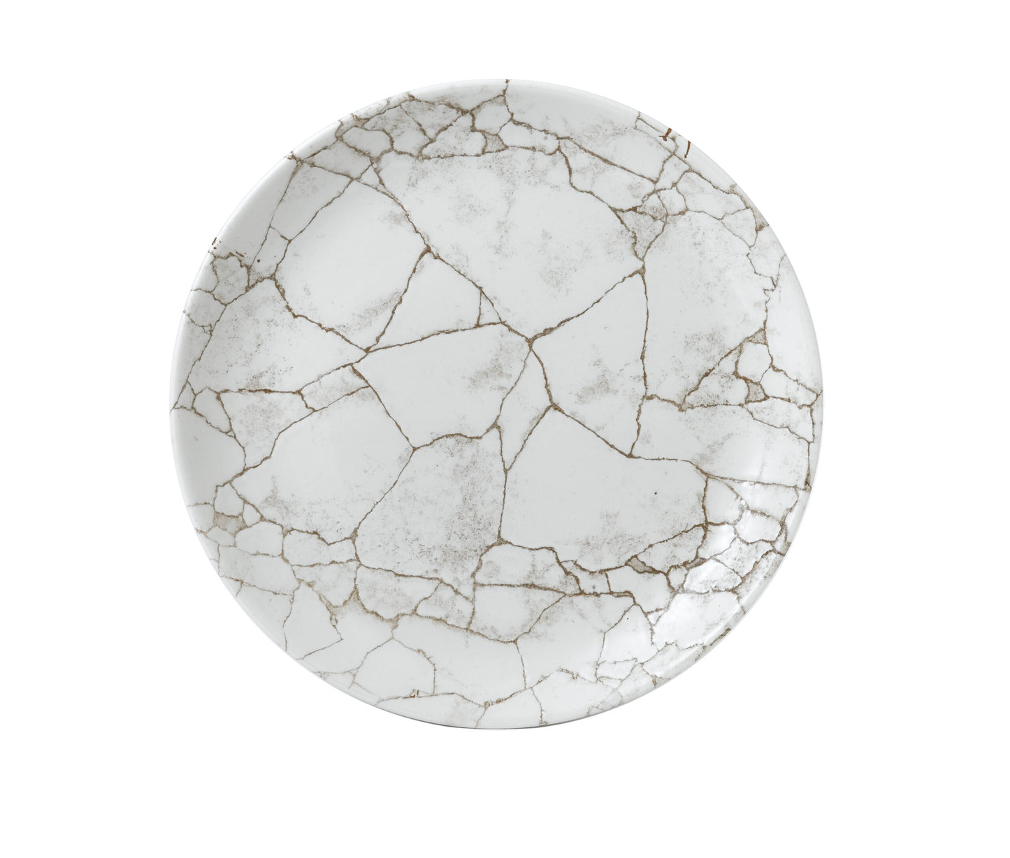 Churchill Kintsugi Agate Grey Coupe Plate 28.8cm (Pack of 12) by Churchill  Plates for commercial kitchens